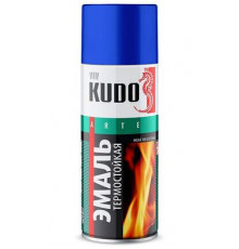 Краска термостойкая черная 600С KUDO аэрозоль 520мл