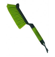 Щетка ZIZAY для уборки снега со скребком 41см