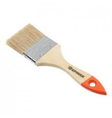 Кисть малярная плоская "Стандарт" нат. щетина 2,5" (63мм) ЕРМАК