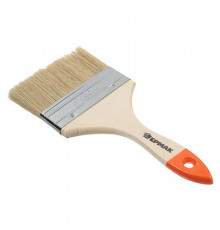 Кисть малярная плоская "Стандарт" нат. щетина 4" (100мм) ЕРМАК
