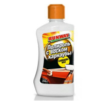 Полироль кузова с воском карнаубы 250мл RW
