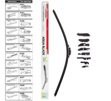 Щетка стеклоочистителя бескаркасная SKYWAY AQUA BLADE 9 адаптеров в коробке 70см/28"