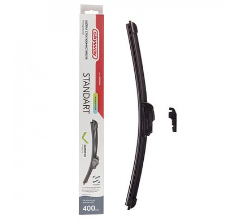 Щетка стеклоочистителя бескаркасная SKYWAY СТАНДАРТ в коробке 40см/16"