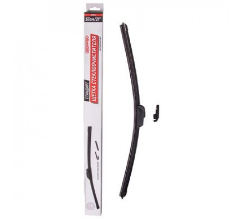 Щетка стеклоочистителя бескаркасная SKYWAY СТАНДАРТ в коробке 53см/21"