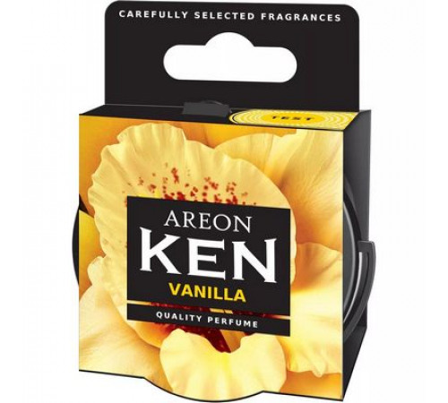 Ароматизатор AREON KEN Vanilla (Ваниль) сухой в банке ~