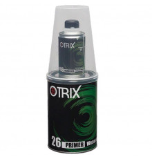 Грунт-наполнитель OTRIX 26 мокрый по мокрому серый 0,9л +отв 46 0,15л