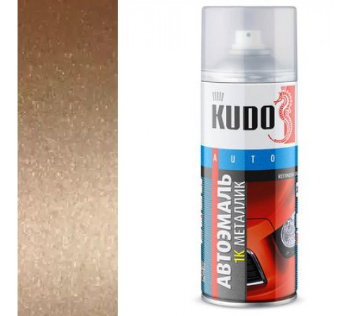 Краска GM Золотая звезда 901 KUDO аэрозоль 520мл металлик