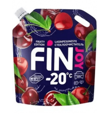Жидкость в бачок омывателя FIN JOY FRUITY -20С orbit(бабл гам) 3,5л. ~