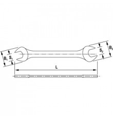 Ключ рожковый 10 х 11 серии ARC / THORVIK