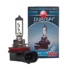 Лампа H11 12V standart 55W LL PGJ19-2 Диалуч PRIME Корея ЛЧ411PR