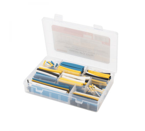 Набор ТУТнг(термоусадочных трубок) №3 4 цвета 288 шт.REXANT