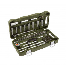 Набор головок и принадлежностей 3/8", 55 предм. ДТ