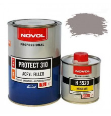 Грунт акриловый Novol +отв 310 1л+0,2л серый
