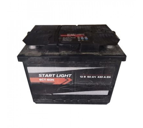 Аккумулятор Start Light (6СТ 060) L п/п (242х175х190/430 EN)
