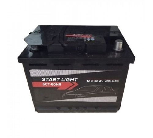 Аккумулятор Start Light (6СТ 060) LR о/п обр.(242х175х190/430 EN)