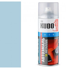 Краска 413 Ледяной KUDO аэрозоль 520мл металлик