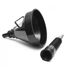 Воронка автомобильная с ручкой, диаметр 135 мм (разборная с гофрированным носиком)