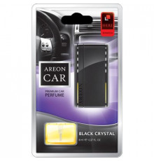 Ароматизатор AREON CAR BLISTER  Black Crystal (Чёрный Кристал) на дефл. жидкий ~