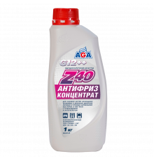 Антифриз (концентрат) красный, G12++ 1 кг AGA ЧЗ