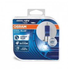 Лампы H11 12V 80W +50% 5000К CBB Eurobox 62211CBB OSRAM