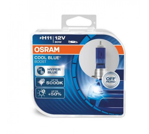 Лампы H11 12V 80W +50% 5000К CBB Eurobox 62211CBB OSRAM