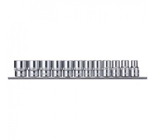 Набор головок 12предм 1/2 12-ти гр, на держателе, 10-24 мм, / OMBRA