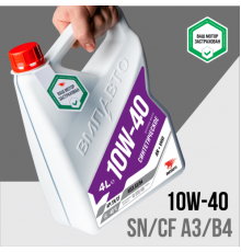 Масло моторное 3-SN 10w40 (A3/B4, SN/CF),канистра 4л. ВМП АВТО ЧЗ
