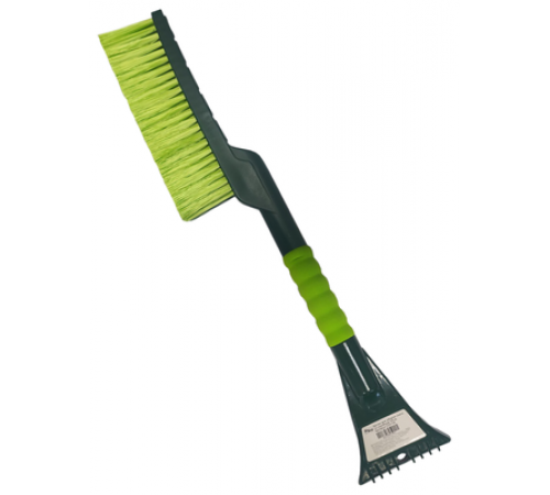 Щетка ZIZAY для уборки снега со скребком 55см