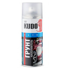 Грунт-наполнитель 1К акриловый серый KUDO аэрозоль 520мл