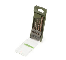 Набор сверл по металлу Cobalt 5% (Ø1.5 - 5 мм), 5 шт. ДТ