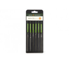 Набор надфилей, 6 шт., Ø 4 мм, длина 160 мм. ДТ