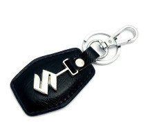Брелок кожа Сузуки логотип на подвеске BBL 009_