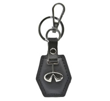 Брелок кожа Инфинити логотип на подвеске BBL 028_