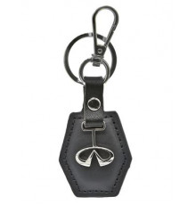 Брелок кожа Инфинити логотип на подвеске BBL 028_