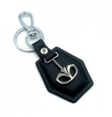Брелок кожа Дэу логотип на подвеске BBL 029_