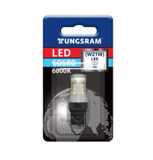 Светодиод W21 12V 3W LED W3x16d 6000К в блистере 390лм TUNGSRAM