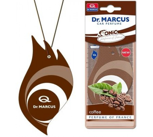 Ароматизатор Др.Маркус SONIC бумажный Coffee (уп 36/468) коробка ~