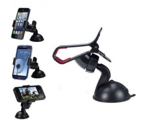 Держатель моб. устройств Nova Bright на присоске (прищепка) до 100мм