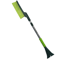 Щетка ZIZAY для уборки снега телескопическая 87-117см со скребком