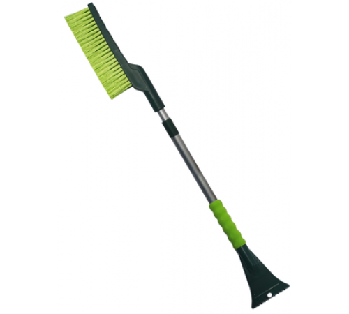 Щетка ZIZAY для уборки снега телескопическая 87-117см со скребком