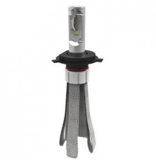 Лампы Sho-me G7 Lite светод. H4 5000k 3600lm (к-т 2шт.)12/24в полная замена галогенамягкий радиатор