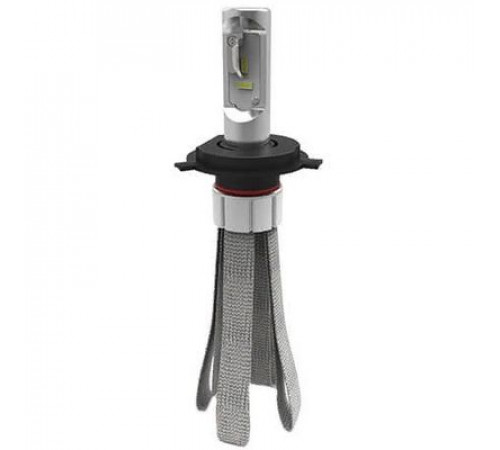 Лампы Sho-me G7 Lite светод. H4 5000k 3600lm (к-т 2шт.)12/24в полная замена галогенамягкий радиатор