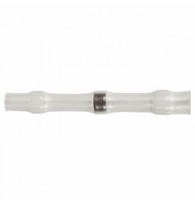 Соединитель термоусаживаемый под пайку L-26 мм 0.25-0.34 мм² (ПК-т 0,34) (упаковка 10шт)белый REXANT