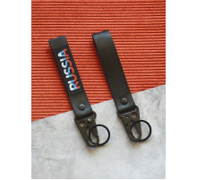 Брелок ткань лента Russia 12*2,5 см