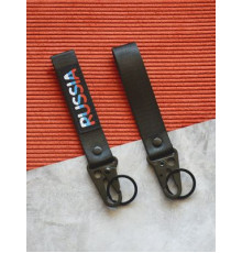 Брелок ткань лента Russia 12*2,5 см
