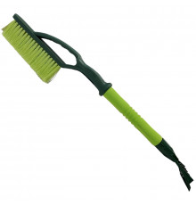 Щетка ZIZAY для уборки снега со скребком 66см