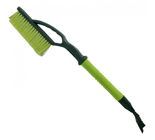 Щетка ZIZAY для уборки снега со скребком 66см