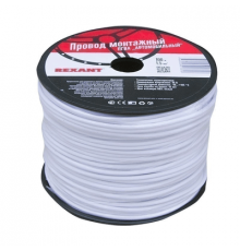 Провод ПГВА 100м. 1х1.50 мм белый, бухта REXANT