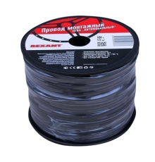 Провод ПГВА 100м. 1х1.50 мм черный, бухта REXANT