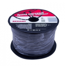 Провод ПГВА 100м. 1х2.50 мм черный, бухта REXANT